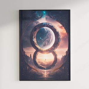 Infinite Imagination 1 | AI Art | Digital Art | Wall Art | Digital Download | AI Assisted Art | Midjourney Art | Home Decor |Unique Abstract