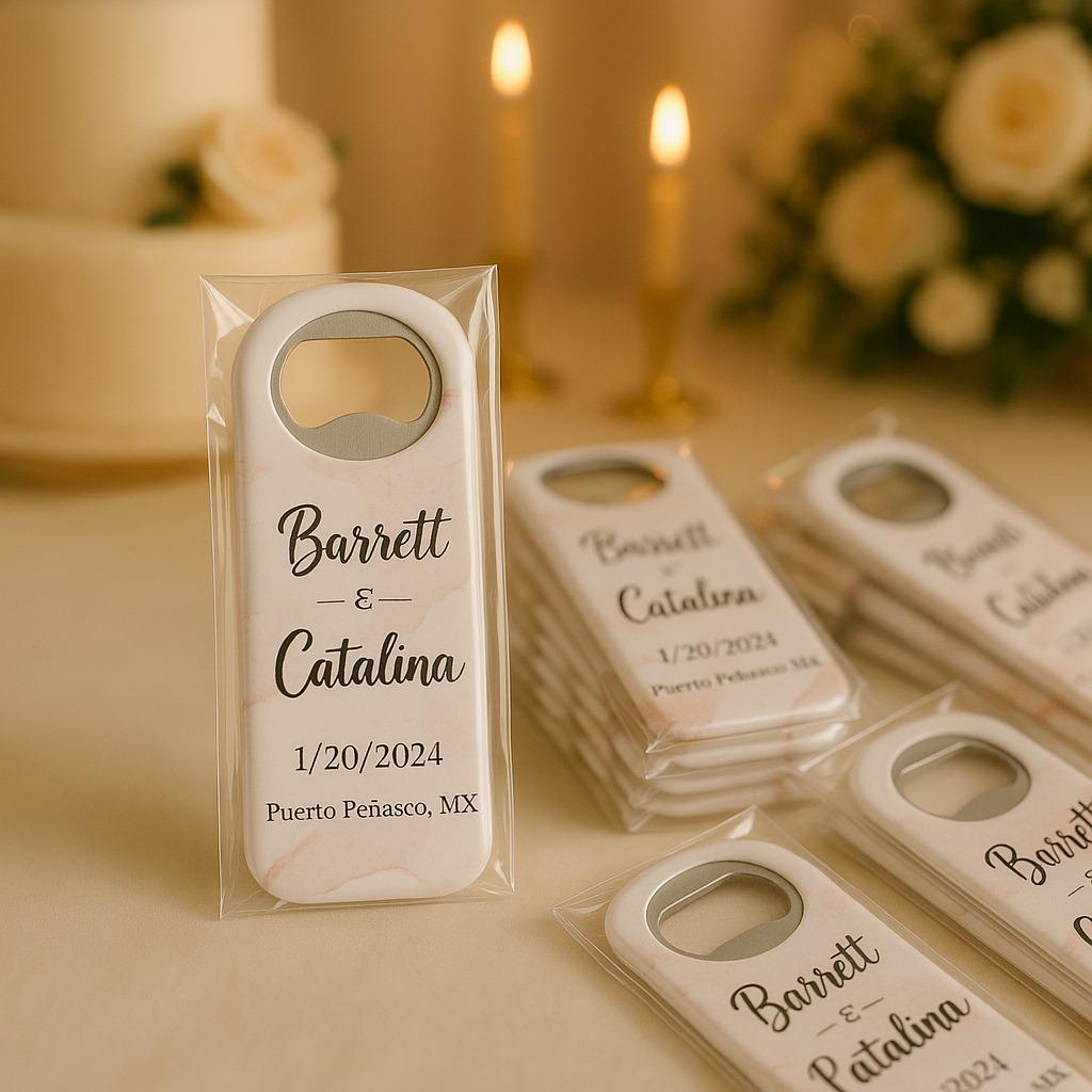 30 Pcs Customizable Wedding Favor For Guests in Bulk, Personalized photo wedding favors, Wedding favors, Photo Bottle opener magnet