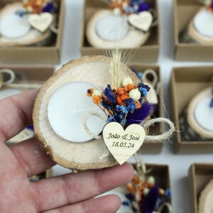 30 Pcs Bulk Wedding Favors for Guests | Rustic Bulk Candle Favors ...