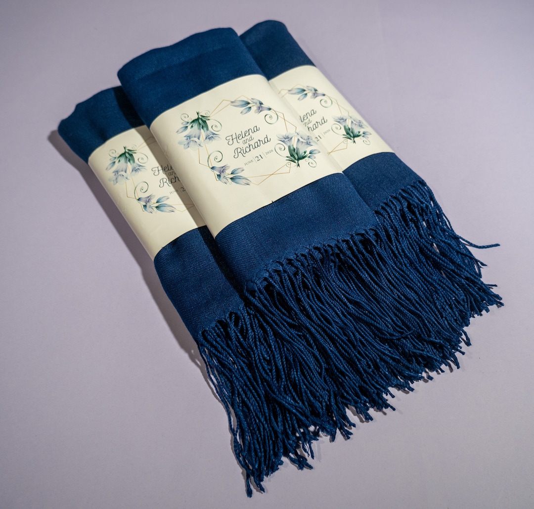 personalized pashmina shawls