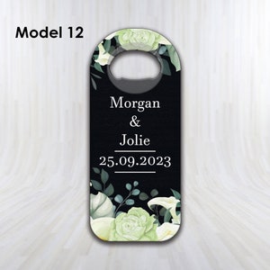 Wedding Magnet Favors for Guests in Bulk, Custom Bottle Opener Fridge Magnet Favour Save the Date,Wedding Favor,Wedding Bottle Opener Magnet