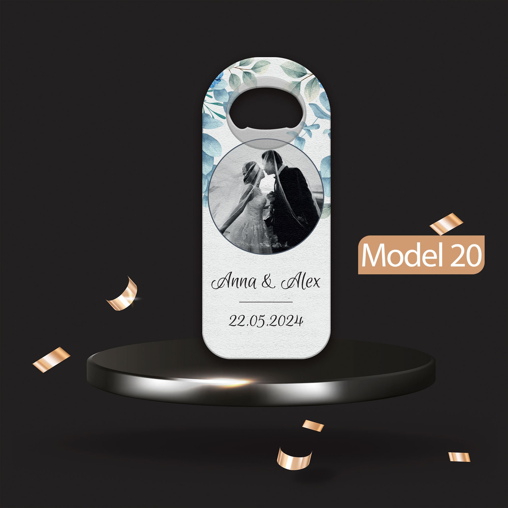30 Pcs Customizable Wedding Favor For Guests in Bulk, Personalized photo wedding favors, Wedding favors, Photo Bottle opener magnet