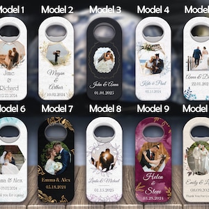 30 Pcs Customizable Wedding Favor For Guests in Bulk, Personalized photo wedding favors, Wedding favors, Photo Bottle opener magnet