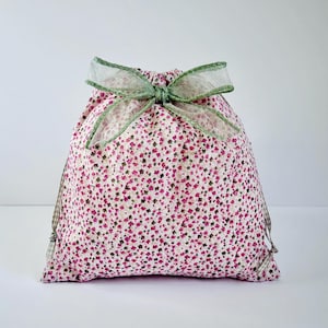 Handmade Drawstring Dinky Bag