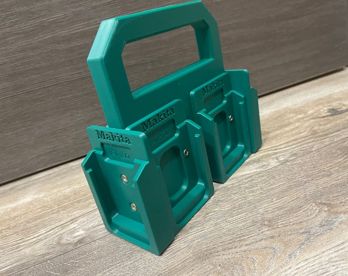 Exceptional Mobility with Holder for 6 Makita Batteries