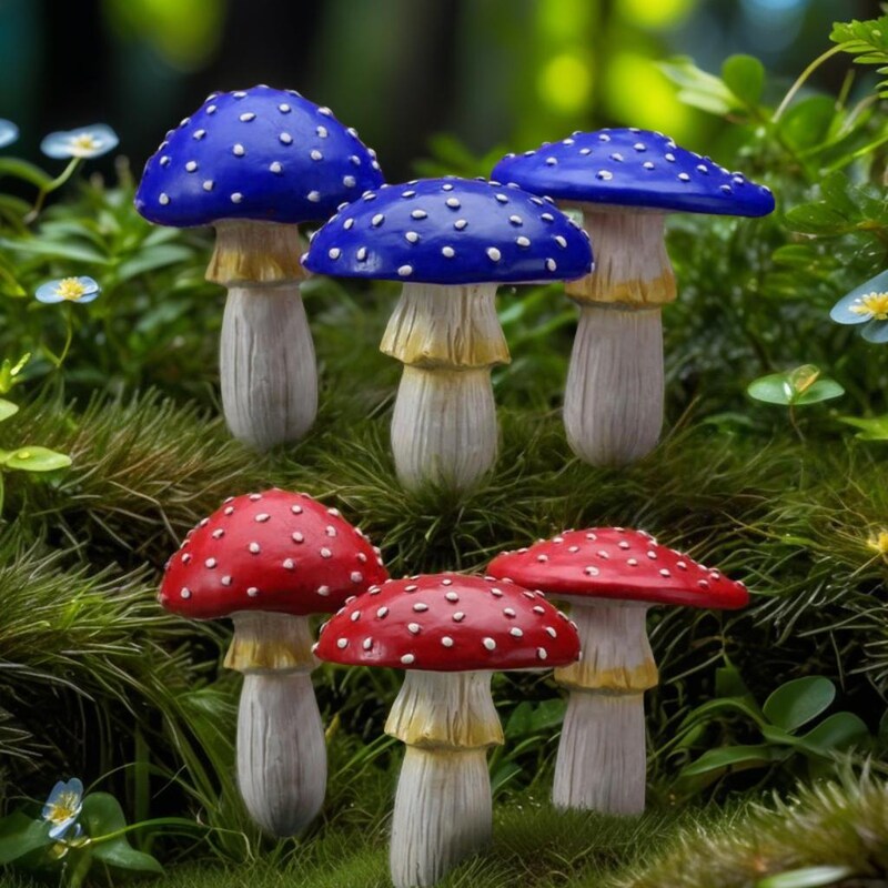 Mushroom Garden Decor - Etsy