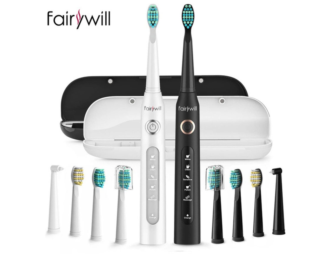 Fairywill Sonic Electric Toothbrushes for Adults Kids 5 Modes Etsy