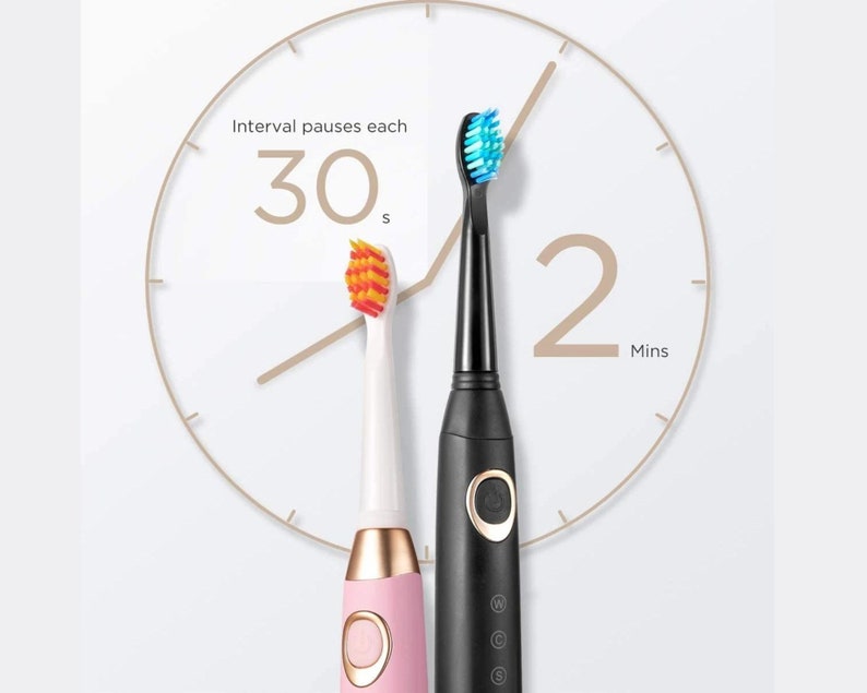 Fairywill Sonic Electric Toothbrushes for Adults Kids 5 Modes Etsy