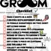 Bachelor Party Checklist File. Checklist Groom Party. Men Bachelor ...