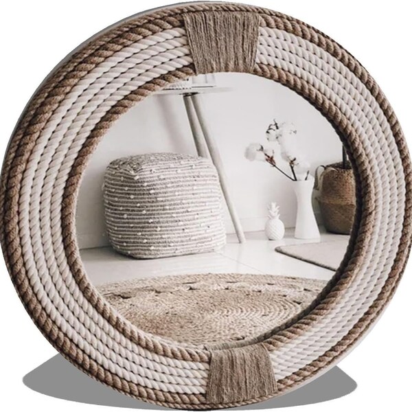 Rope Mirror - Etsy