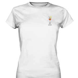 Saint Apéroly - T-shirt pour dames | Aperol Spritz T-Shirt | T-shirt Aperol | Idée cadeau pour son Aperol Spritz