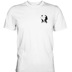 T-shirt de danse minimaliste Pulp Fiction | John Travolta T-shirt | T-shirt Uma Thurman | Film t-shirt