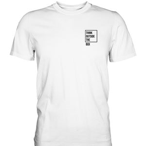 Pensa fuori dagli schemi T-shirt | Maglietta intelligente | Maglietta di tendenza | Maglietta imprenditore | Maglietta dell'innovazione