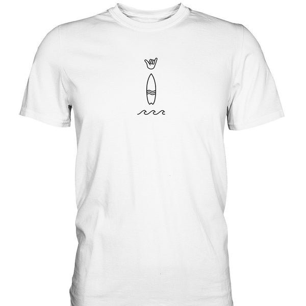 Surf's up T-Shirt | minimalistic Surf T-Shirt | Surf T-Shirt | Surfing | Hang Loose | Waves