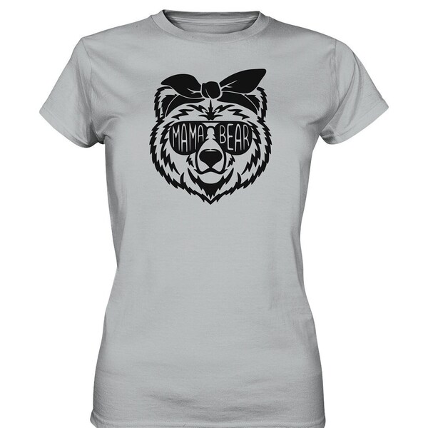 Mama Bear T-Shirt | T-Shirt for Moms | Mom Life | Gift Idea Mom | Muttertag