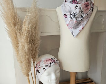 Set - scarf and headband