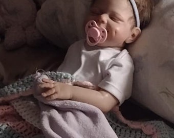 Reborn Baby Doll, Realistic Soft Vinyl Silicone,Gift for 3+ Year Old Girls,Real Picture,Hand Made Girl/Boy Doll,Reborn Baby Doll Realistic