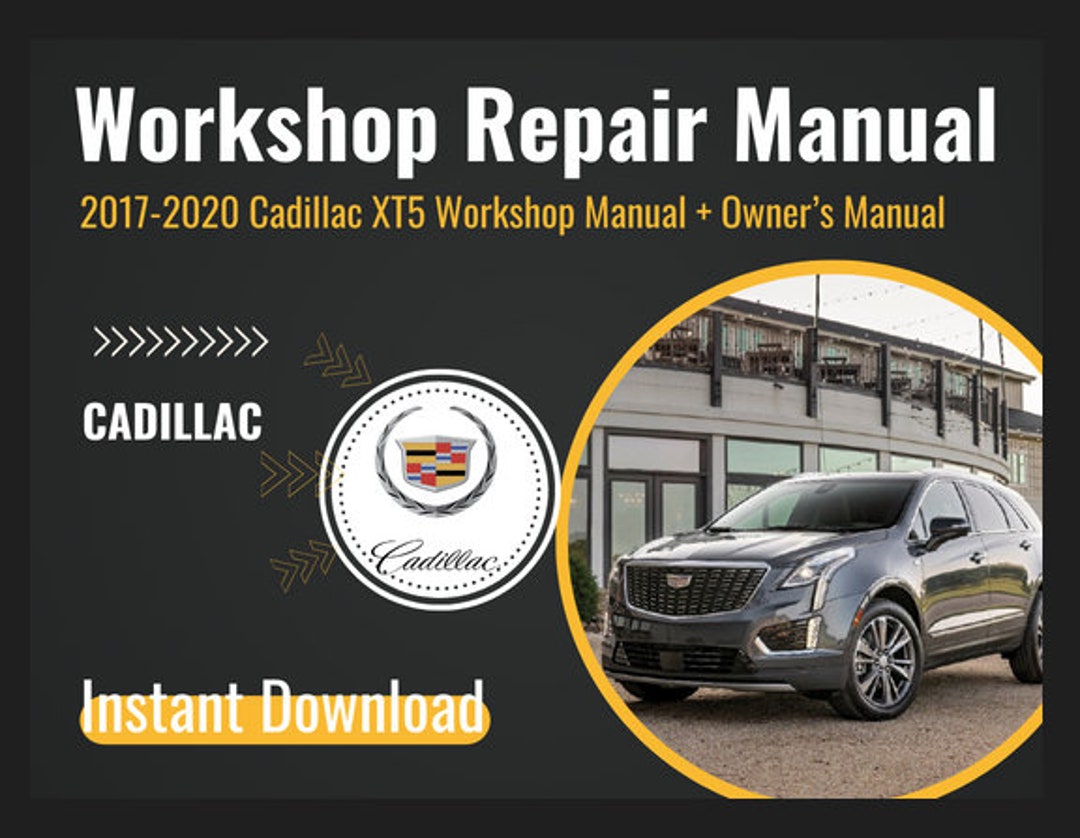 20172020 Cadillac XT5 Manual Owner