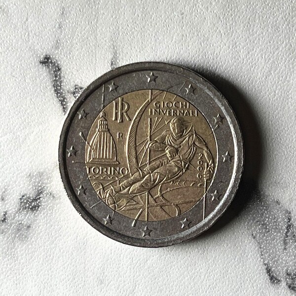 2 euro torino 2000