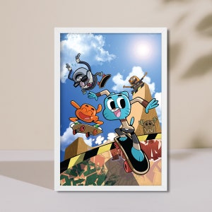 3D file Gumball Watterson - The Amazing World of Gumball 🗺️・3D