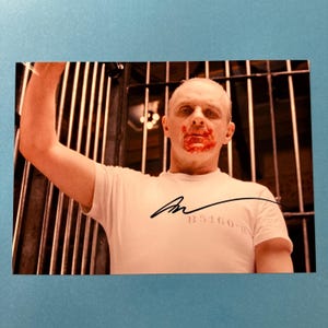 Anthony Hopkins signed photo authentic autograph with COA
