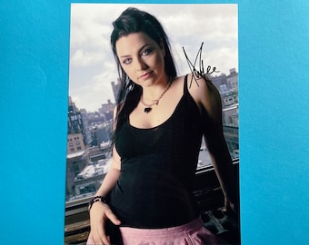 Amy Lee - Evanescence signed photo authentic autograph with COA