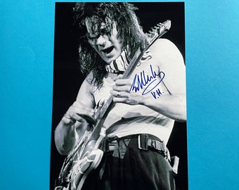 Eddie Van Halen signed photo authentic autograph with COA
