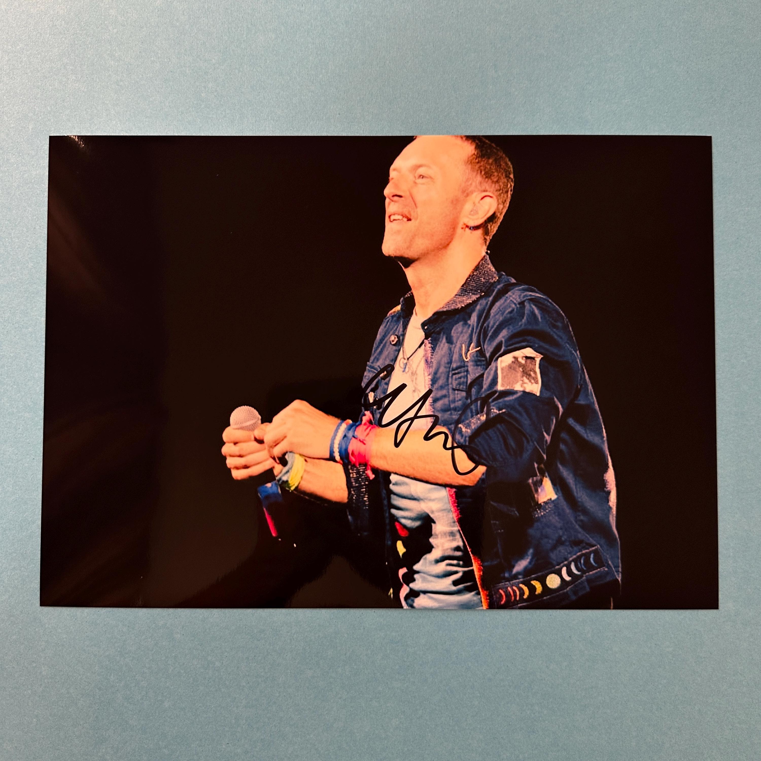 Chris martin autograph - Etsy 日本