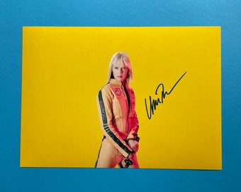 Uma Thurman signed photo authentic autograph with COA