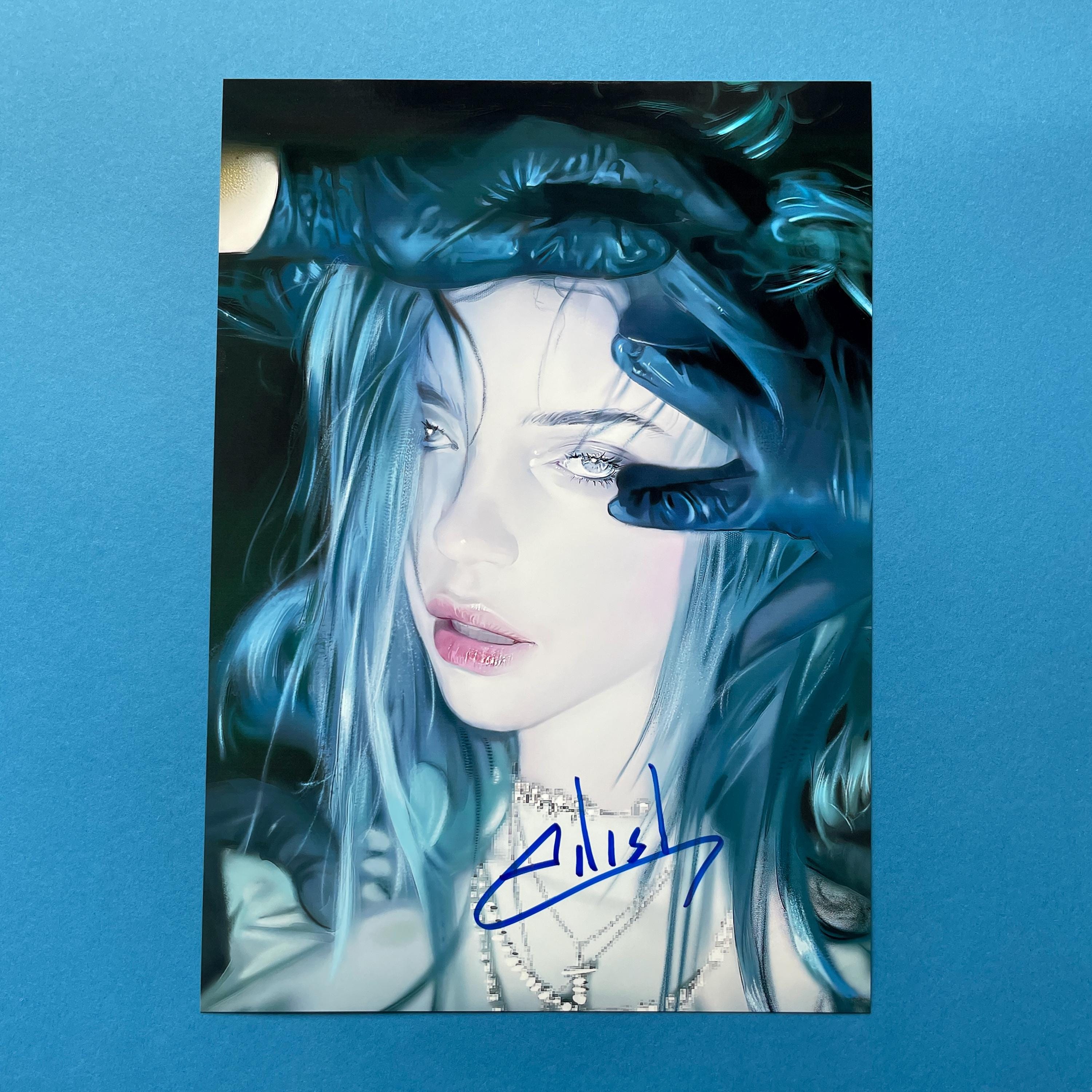 Billie eilish autograph - Etsy 日本