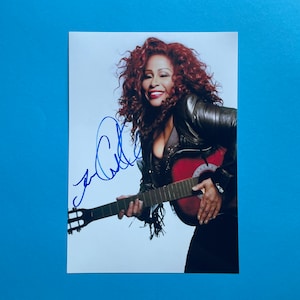 Chaka Khan signed photo authentic autograph with COA