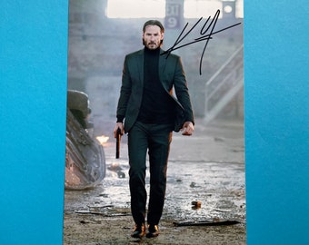 Keanu Reeves signed photo authentic autograph with COA
