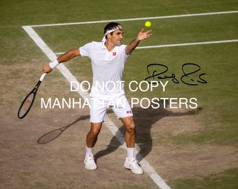 Roger Federer Authentic signed photo + CoA