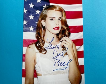 Lana Del Rey signed photo authentic autograph with COA