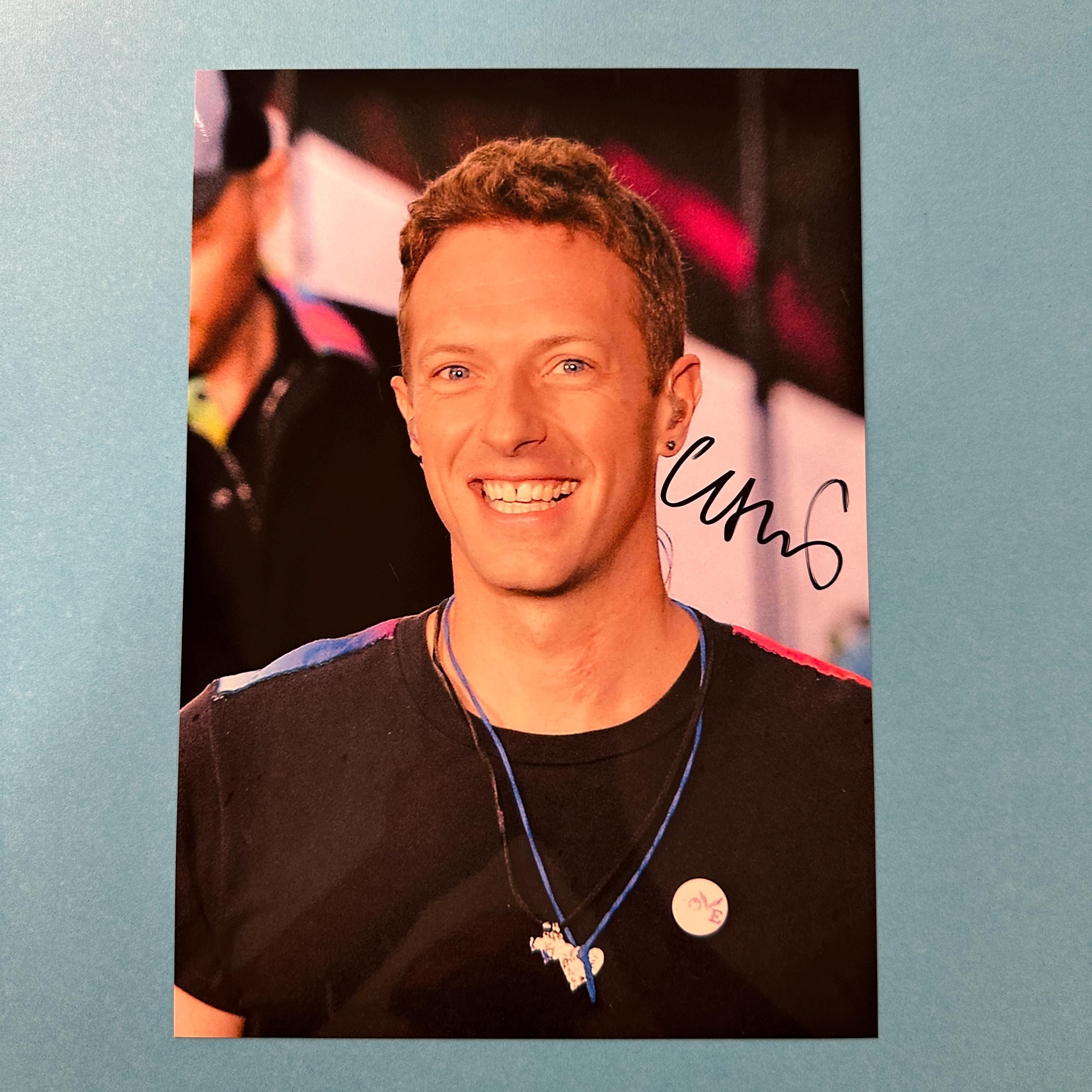 Chris martin autograph - Etsy 日本