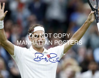 Roger Federer Authentic signed photo + CoA