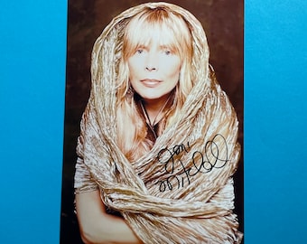 Joni Mitchell signed photo authentic autograph with COA