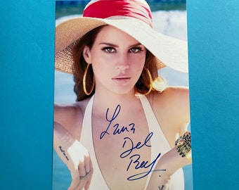 Lana Del Rey signed photo authentic autograph with COA