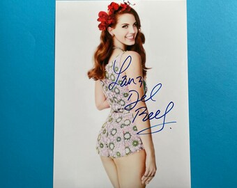 Lana Del Rey signed photo authentic autograph with COA