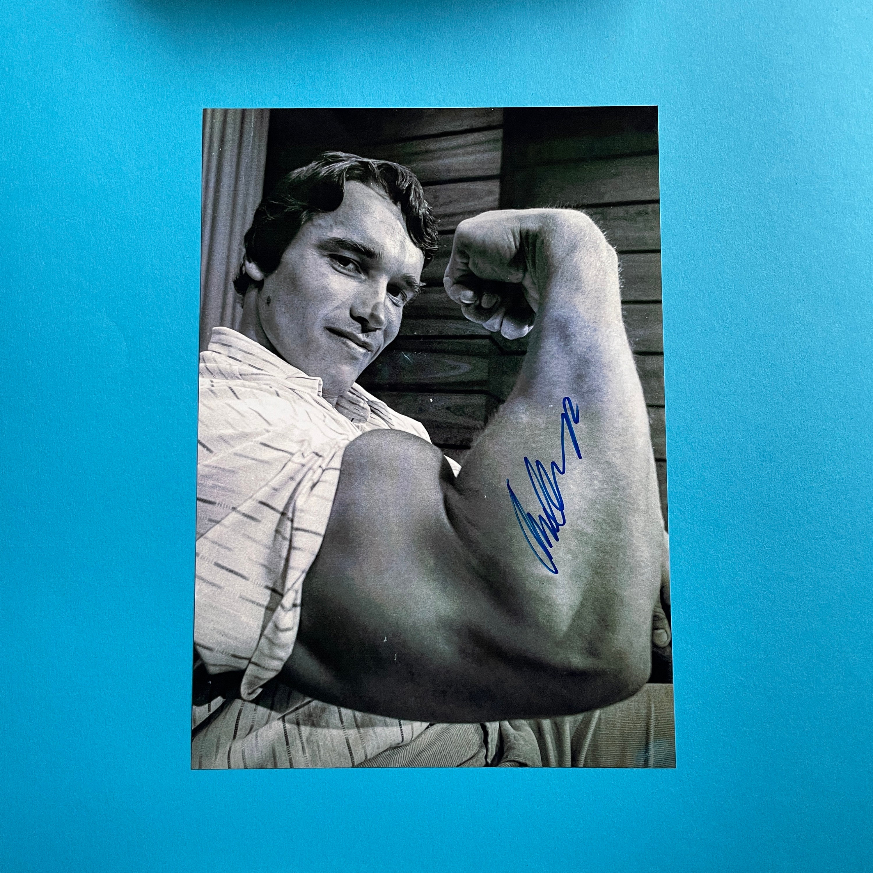 Arnold Schwarzenegger Signed Photo Authentic Autograph With COA - Etsy