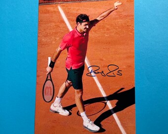 Roger Federer signed photo authentic autograph with COA