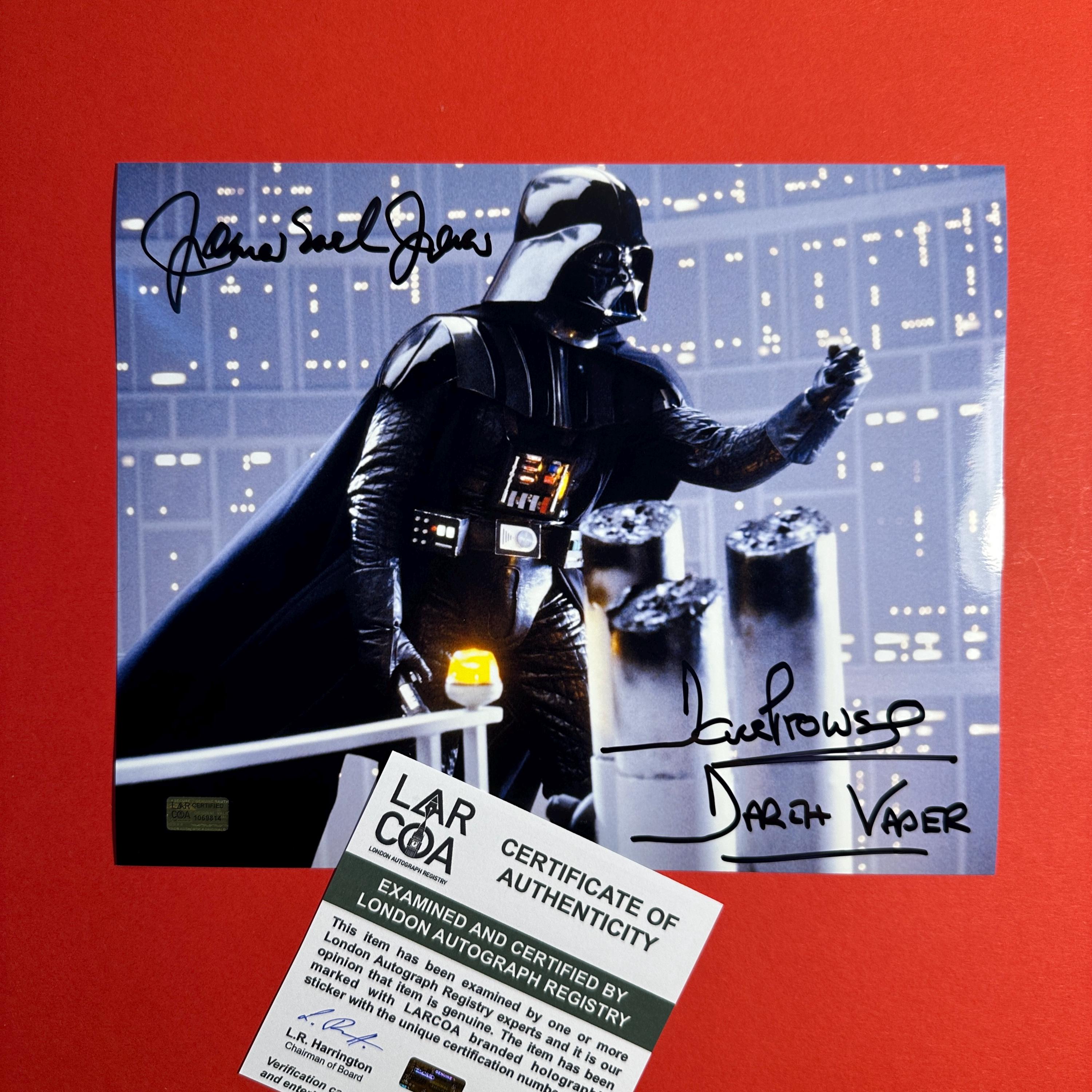 Darth Vader Autograph - Etsy