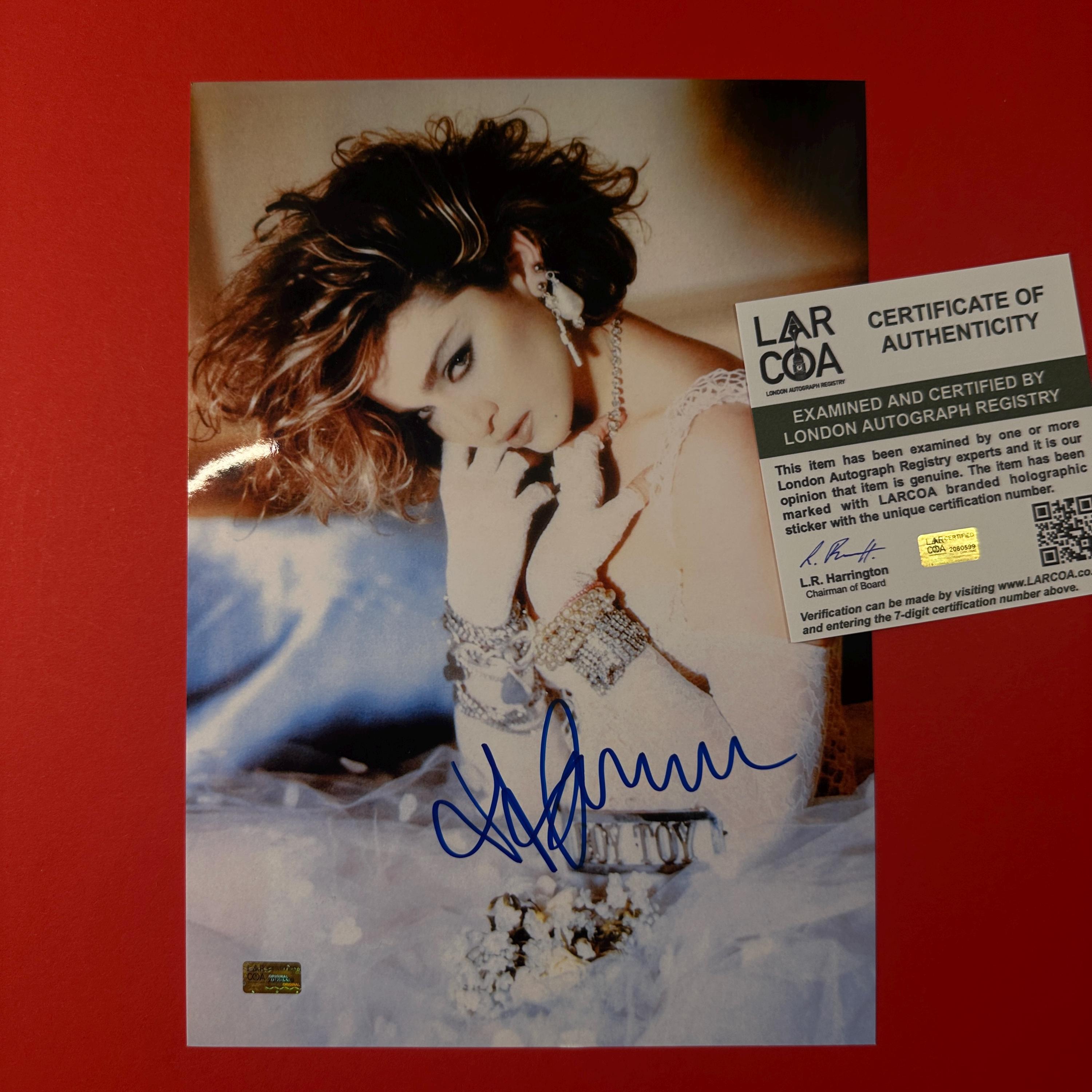Signed Madonna Photo - Etsy