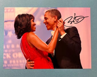 バラク・オバマ「第44代アメリカ大統領」直筆サイン入り額入り11x14