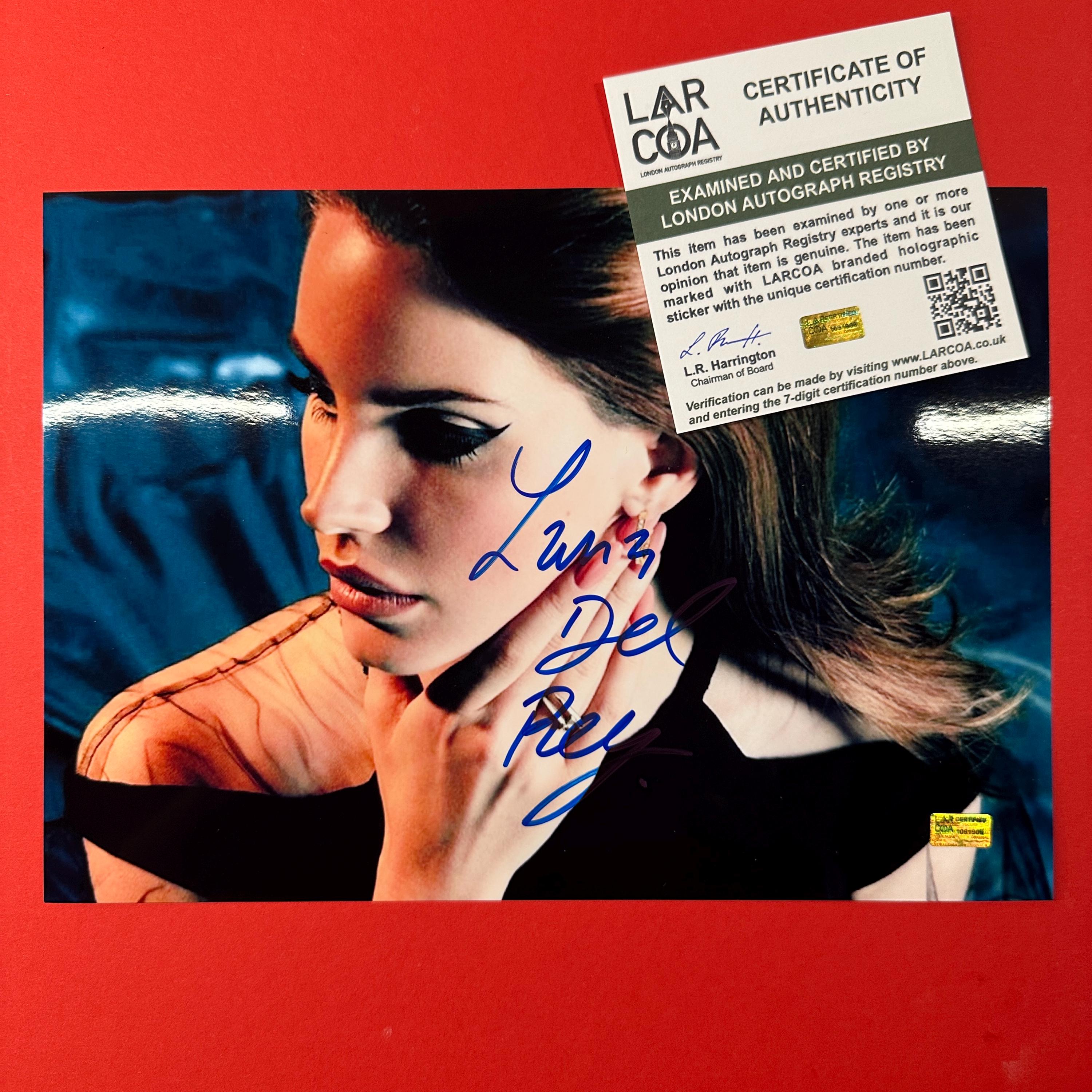 Signed Lana Del Rey - Etsy