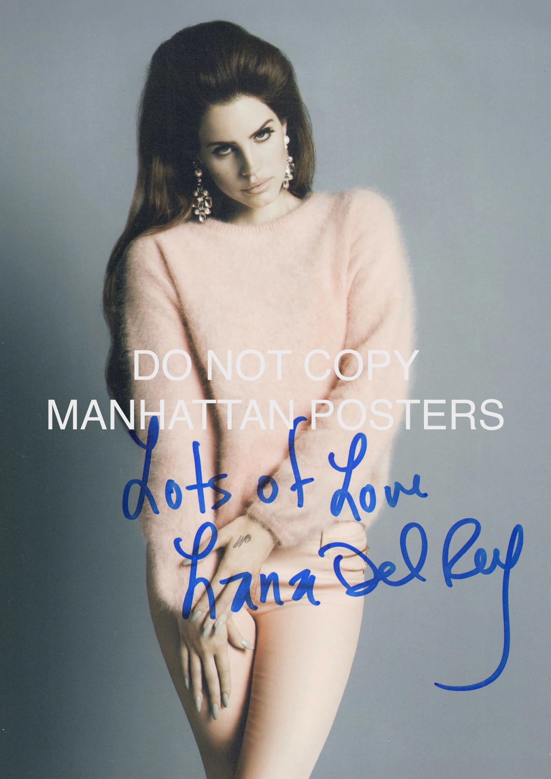 Autograph Signed Lana Del Rey - Etsy