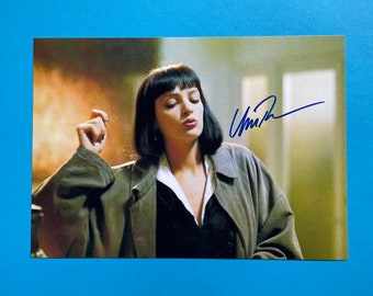 Uma Thurman signed photo authentic autograph with COA