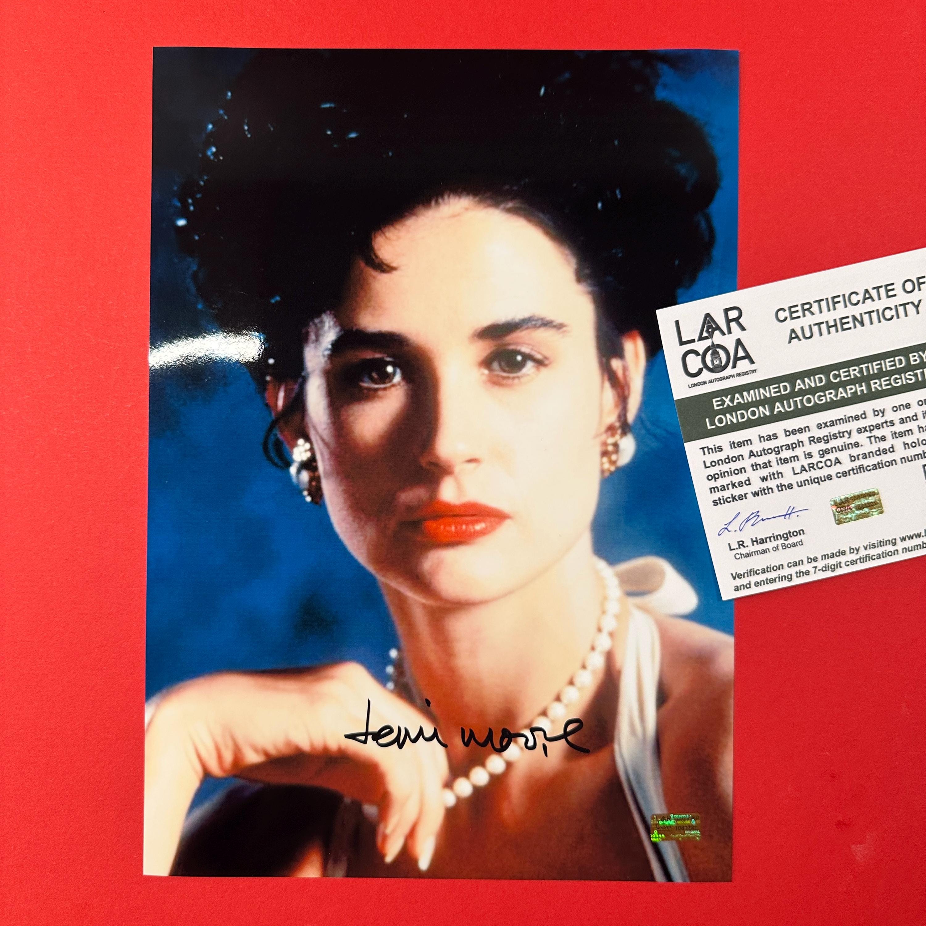 Demi moore signed - Etsy 日本