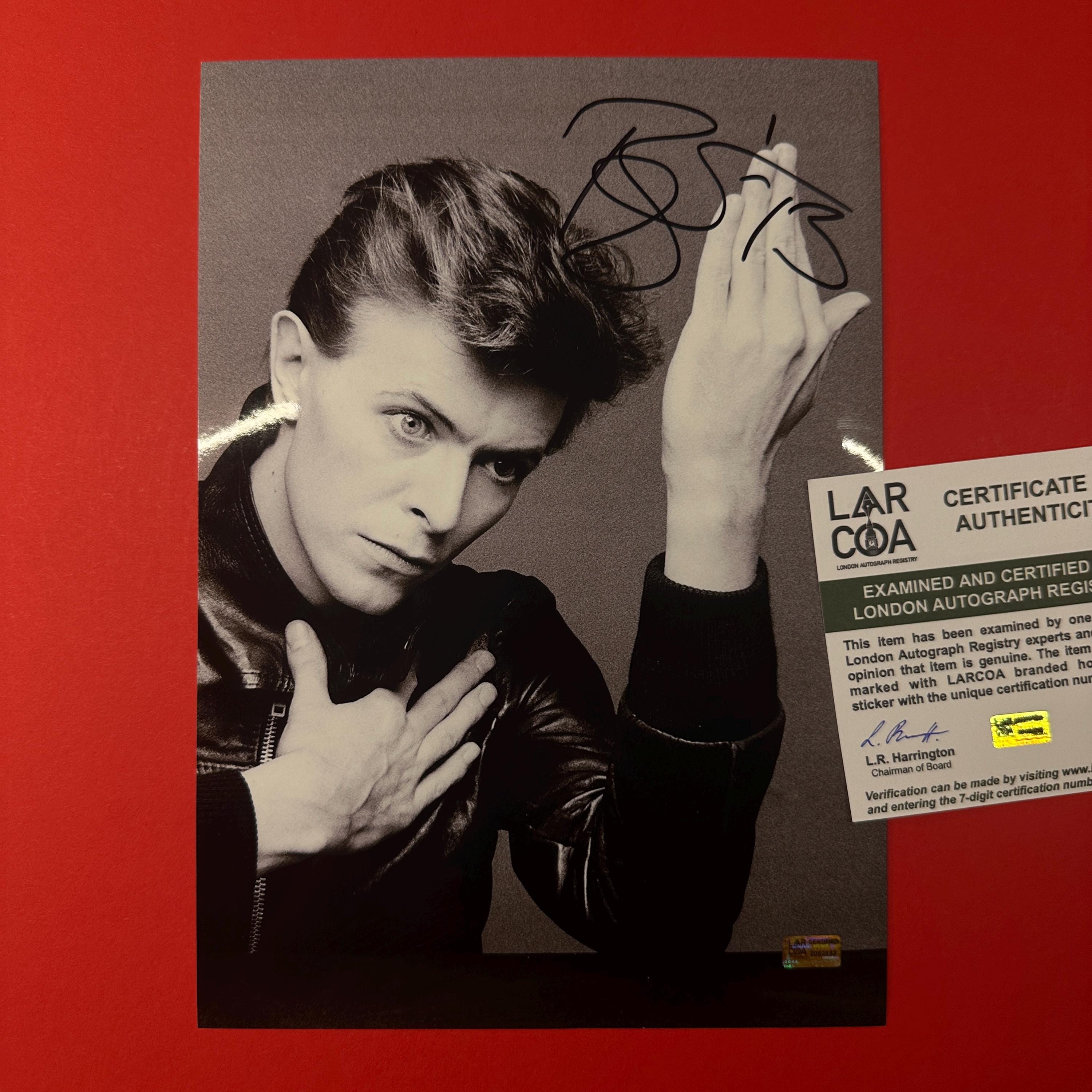 David bowie autograph - Etsy 日本