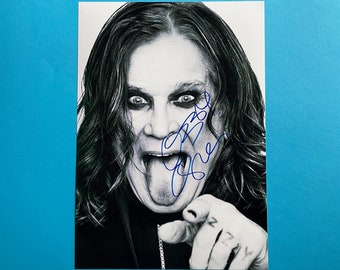 Ozzy Osbourne signed photo authentic autograph with COA